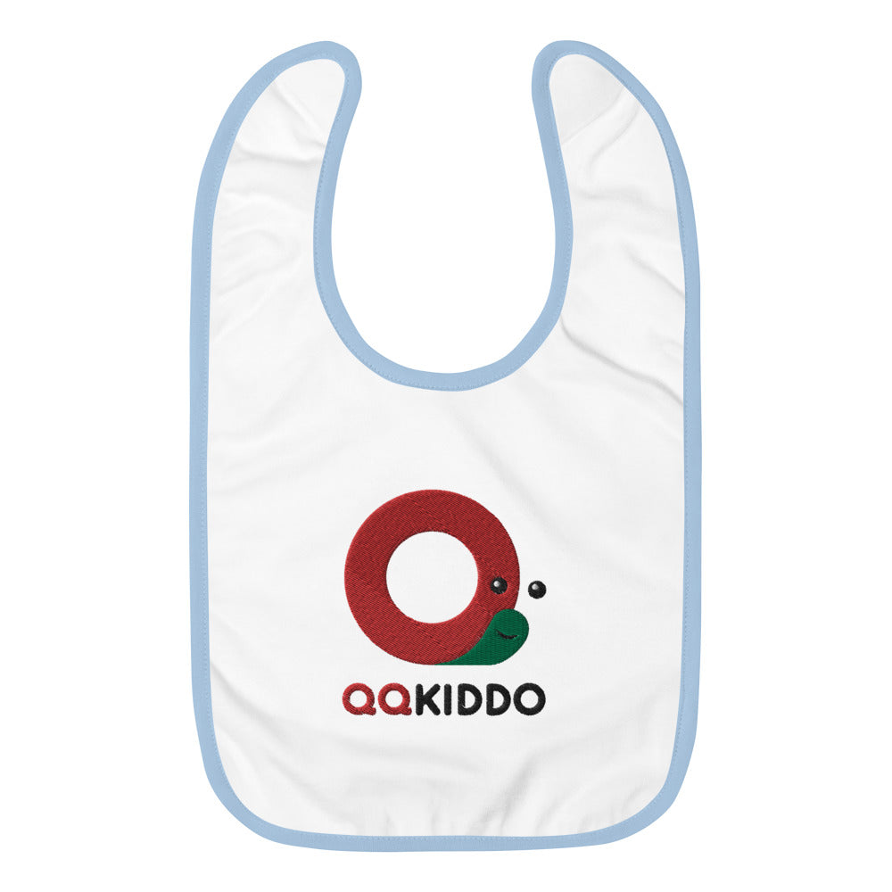 QQkiddo - Embroidered Baby Bib