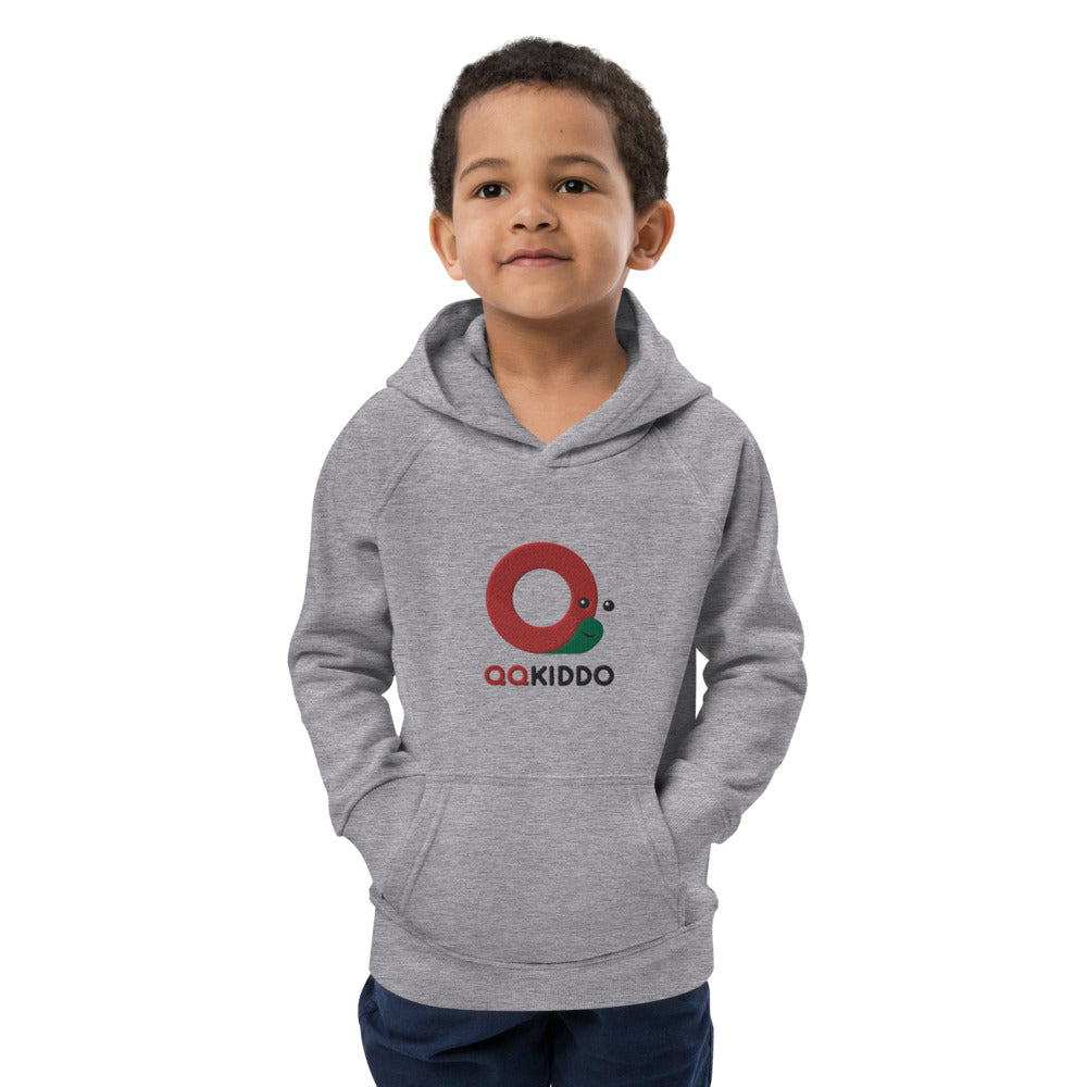 QQkiddo - Kids eco hoodie (Embroidery)