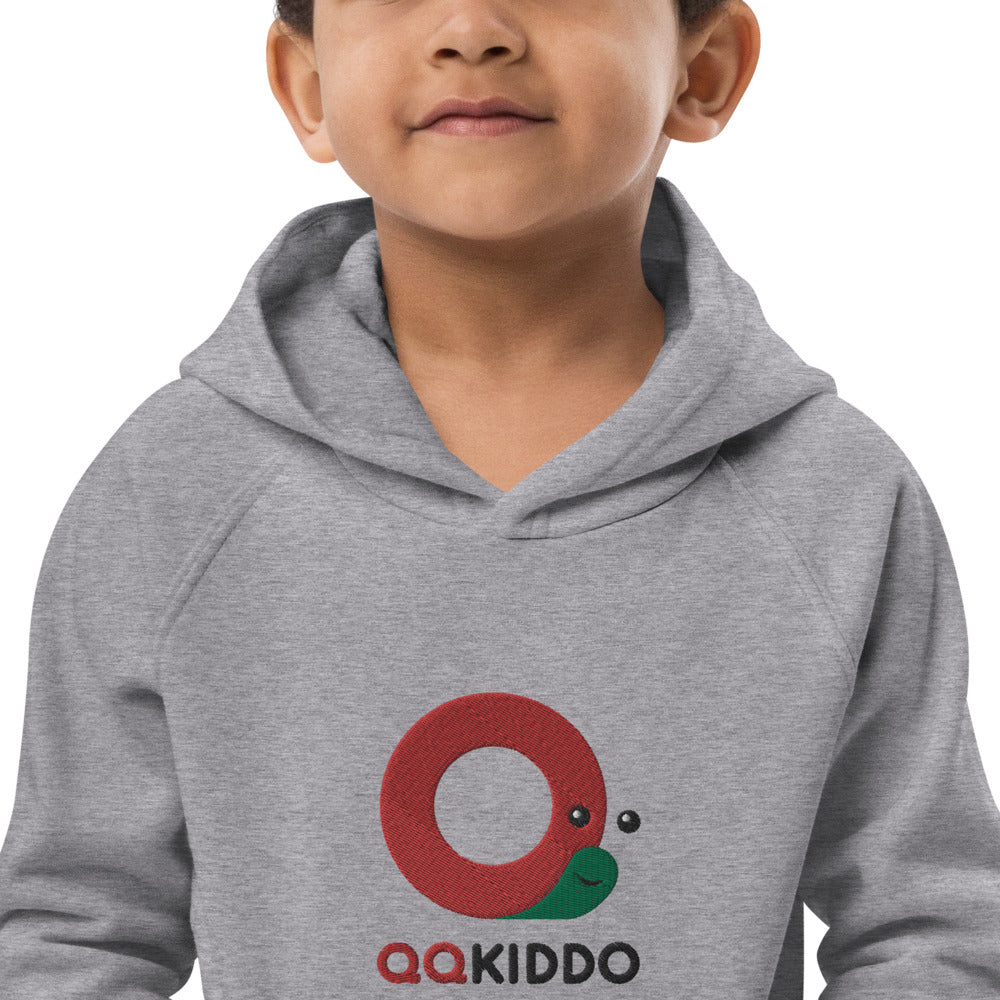 QQkiddo - Kids eco hoodie (Embroidery)