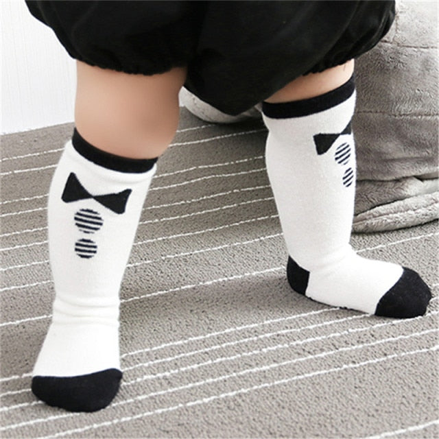 1 Pair Unisex Lovely Cute Cartoon Fox Kids baby Socks Knee Girl Boy Baby Toddler Socks animal infant Soft Cotton Socks Leg Warm