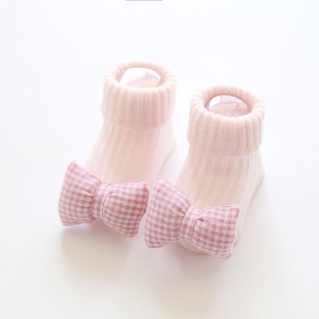 1 Pair Cotton Baby Socks Girls Boys Rubber Anti Slip Floor Cartoon Kids Toddlers Autumn Spring Newborn Infant Cheap Stuff Gift