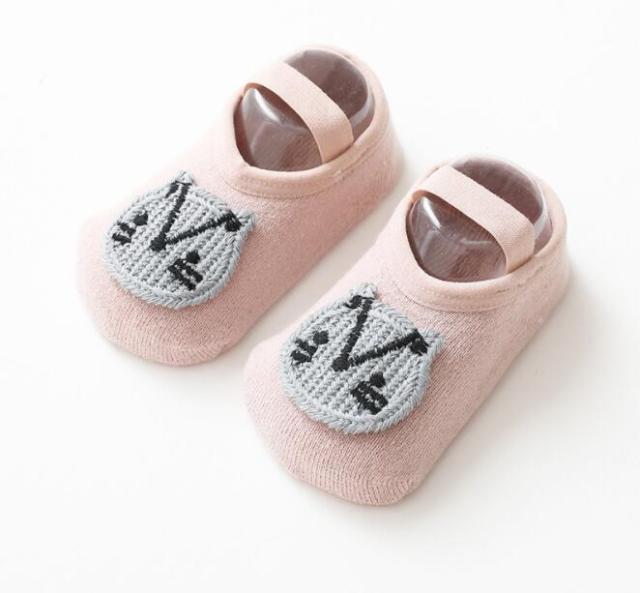 Newborn Cartoon Animal Baby Socks Autumn Winter Soft Cotton Baby Girls Socks  Infant Baby Boy Socks Anti Slip Floor Sock Spring