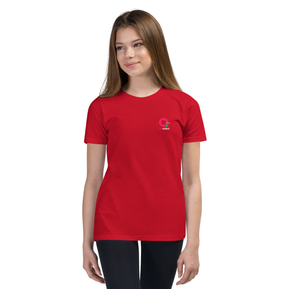 Too cool for this planet - Youth Short Sleeve T-Shirt (back print)